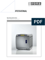 Sirona DAC Autoclave - User Manual