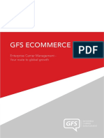 Gfs Ecommerce: Enterprise Carrier Management - Your Route To Global Growth