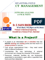 Project Management: Dr. S. Vijaya Bhaskar