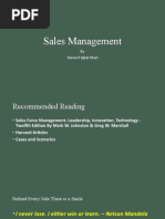 Sales Management-Module 2