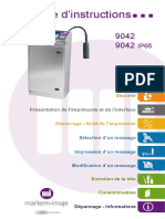 Impressora 9042 - Instruction Manual - FR