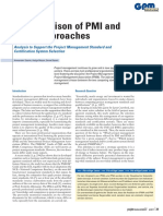 A Comparison of PMI and IPMA Approaches