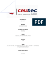 Diferencia Entre Las Obligaciones y Contratos Civiles y Los Mercantiles