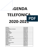 Agenda Telefonica...