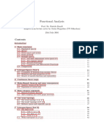 Functional Analysis: Prof. Dr. Patrick Dondl Adapted From Lecture Notes by Josias Reppekus (TU-München) 23rd July 2016