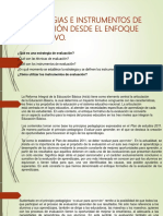 Estrategias E Instrumentos de Evaluación Desde El Enfoque Formativo