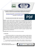 Aplicação de Ferramentas Da Qualidade Numa Empresa Fabricante de Autoeças