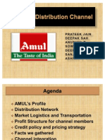 AMUL's Distribution Channel