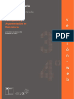 3! Programa y Argumentación en Democracia