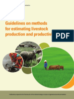 Guidelines On Methods On Livestock Productivity