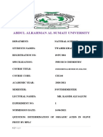 Abdul Alrahman Al Sumait University: Instrumental Method of Analysis