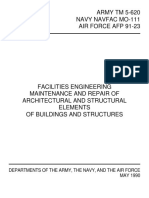 Tm5 - 620 - Facilities Engineering Maintanane and Repair of Architectural and Structural Elements of Building and Structures