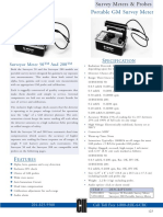 Portable GM Survey Meter