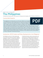 The Philippines: Country Brief Snapshot