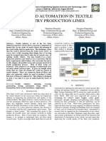 Advanced Automation in Textile Industry Production Lines