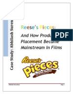 Reese's Pieces and Product Placement