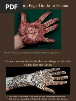 The Henna Page Guide To Henna