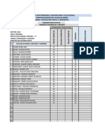 Ecucacion Primaria Comunitaria Vocacional Centralizador de Calificaciones Área: Educación Física Y Deportes Unidad Educativa Dionicio Morales Choque