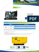 APD125C-6: Diesel Generating Set