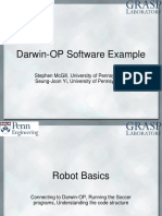 Darwin-Op Software Example: Stephen Mcgill, University of Pennsylvania Seung-Joon Yi, University of Pennsylvania