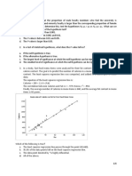 Regression Practice Questions 2