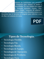 Tipos de Tecnologia