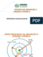 Espectroscopia de Absorcao e Emissao