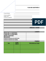 Plan y Lista de Auditoria v07112020