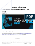 Descargar Vmware Workstation Pro 12 Full - Actualizado