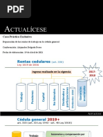 Caso Practico Declaracion Renta Personas Naturales Depuracion Rentas Trabajo