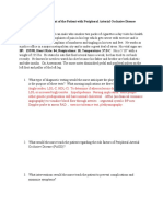 Patient With Peripheral Arterial Occlusive Disease - Student Version