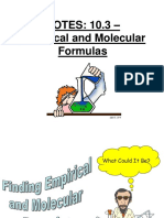 NOTES - 10.3 - Empirical - Molecular - Form - Slideshow - NEW