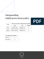 Safeguarding Child Protection Policy