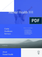 Mental Health 101: Curtin Healthcare Services