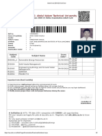 Admit Card 2019-20 Odd-Sem