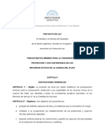 Presupuestos Mínimos para La Conservación, Protección y Uso Sustentable de Los Recursos Ícticos de La Cuenca Del Plata