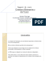 Support de Cours - Création D'entreprise - ESITH Casablanca 2021