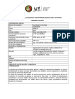 INFORME FINAL de Prácticas de Servicio Comunitario