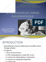 3 - Les Recepteurs de L Image Radiographique