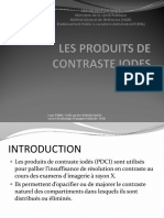 3 - Les Produits de Contraste Iodes