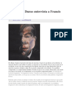 Marguerite Duras Entrevista A Francis Bacon