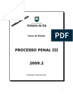 Caderno de Processo Penal Iii