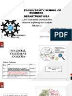 Lecture-1&2 - Introduction of Financial Statement Analysis