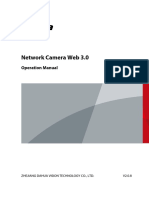 Dahua Network Camera Web 3.0 - Operation Manual - V2.0.8