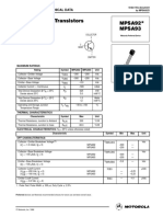 PNP Silicon: Semiconductor Technical Data