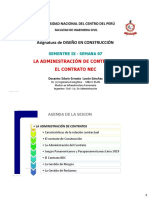 La Administración de Contratos