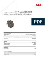 MOE-E T6 220... 250 Vac/dc X REM - CONT