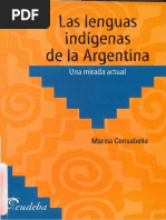 L 10687-Censabella, Marisa - Las Lenguas Indígenas de La Argentina