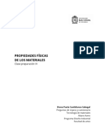 Preguntas de Repaso y Cuestionario, Propiedades Físicas