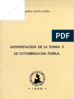 Landa, Maria. Interpretacion de La Tumba Ii de Totomihuacan